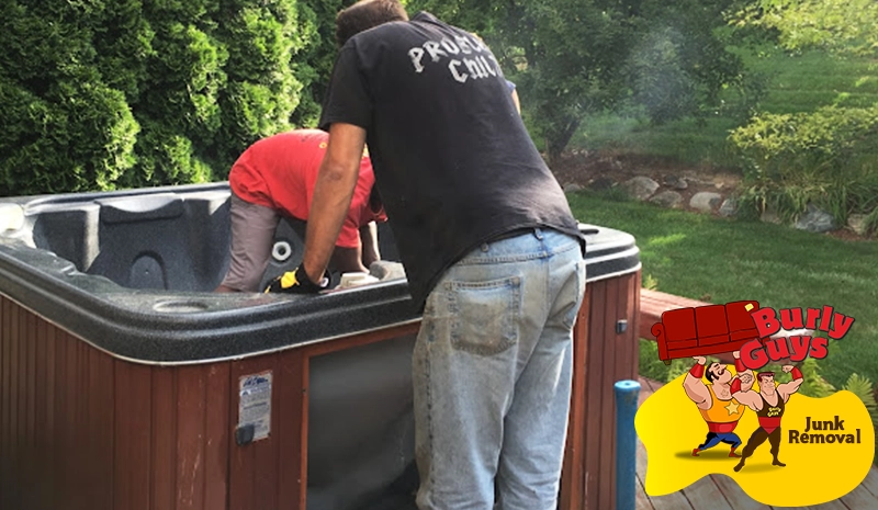 Hot Tub Removal in Waterford, Michigan